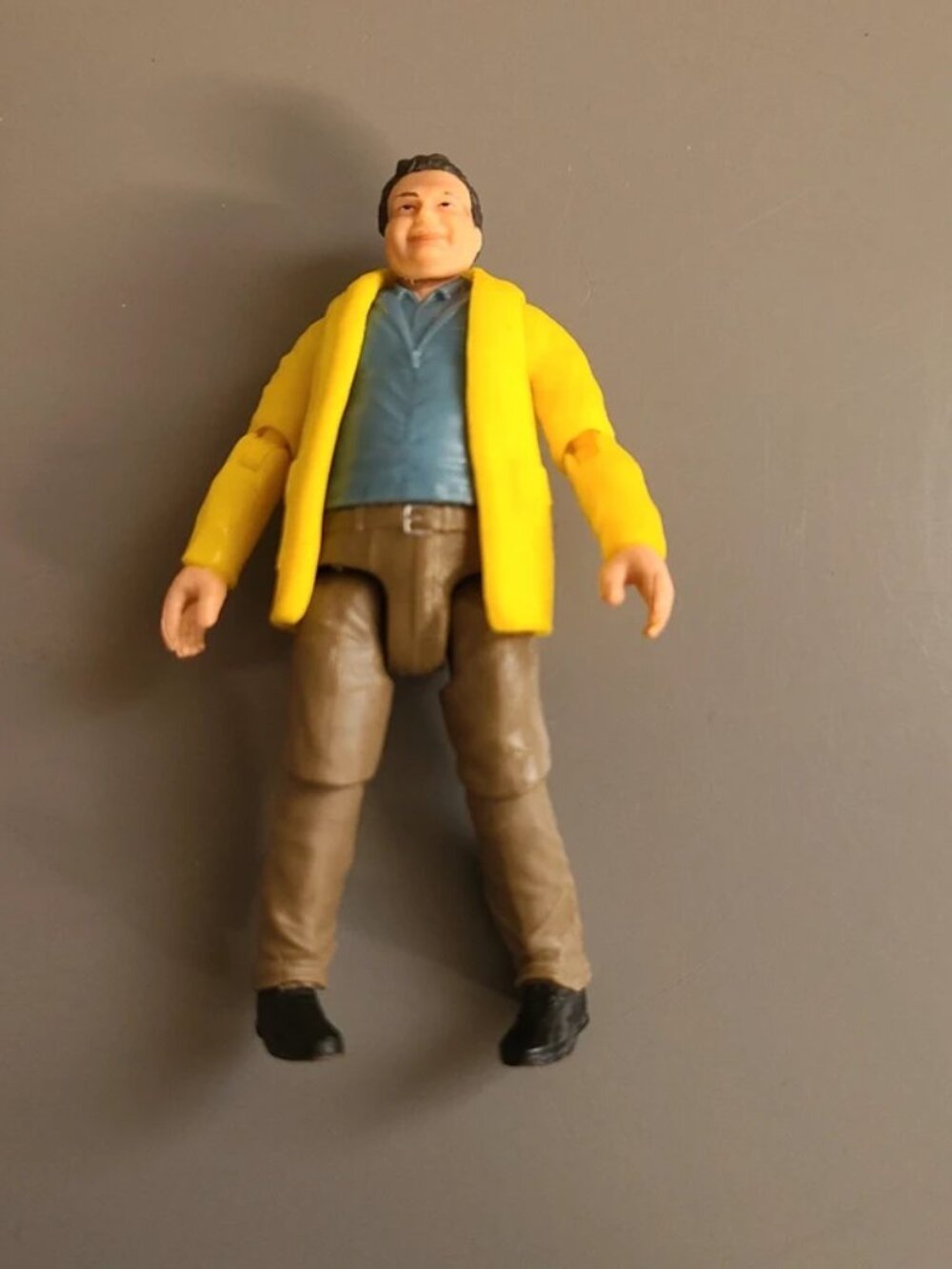 Jurassic Park Dennis Nedry Figure LOOSE No Glasses Vintage